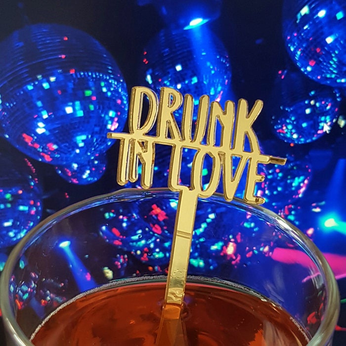 Acrylic Wedding Drink Stirrers, Cocktail Party Sticks