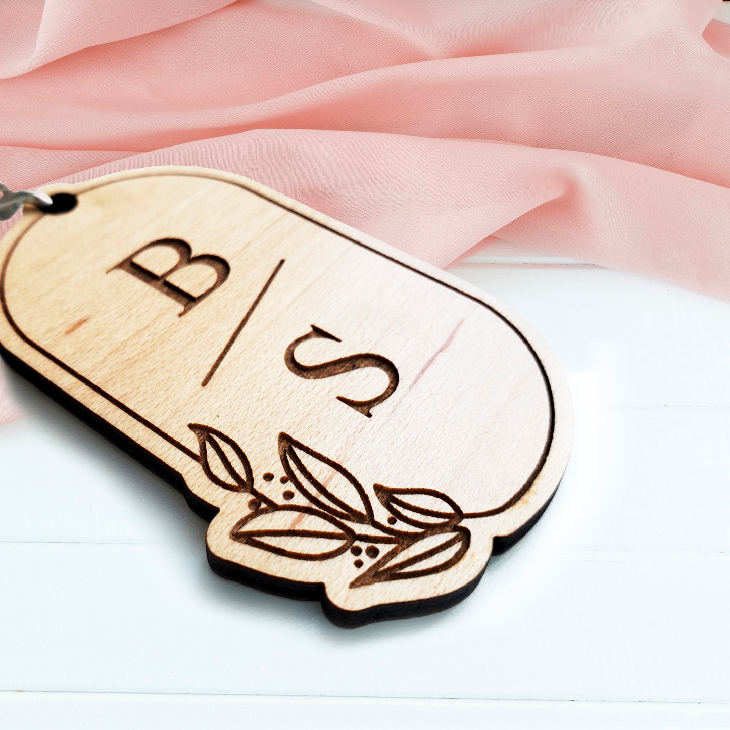 Custom keychain, Anniversary gift, couple gift, Anniversary keychain, wood keychain, gifts for him, gifts for her, keyring