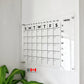 Wall Acrylic Planner - Monthly with Menu