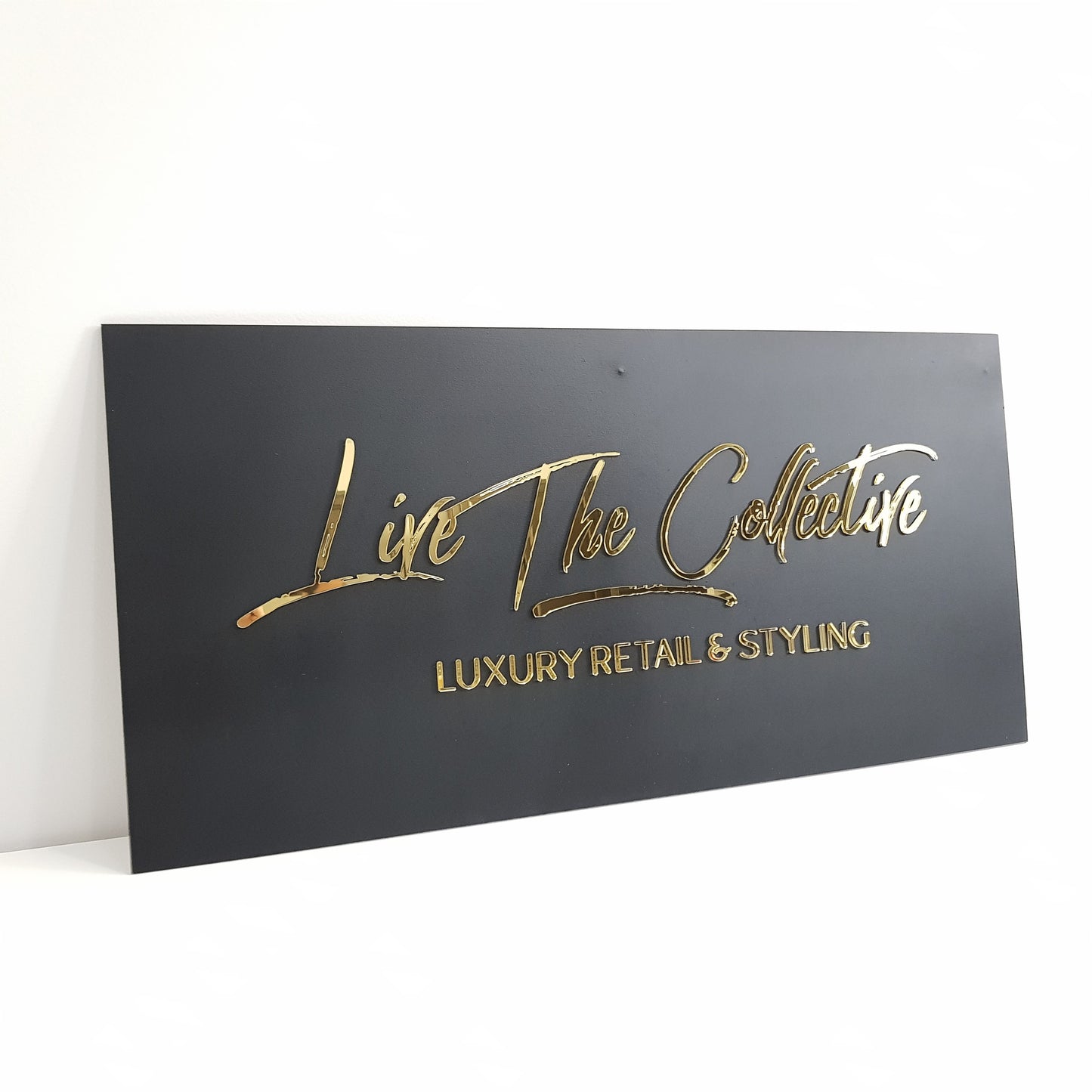 Custom Personal Branding Sign