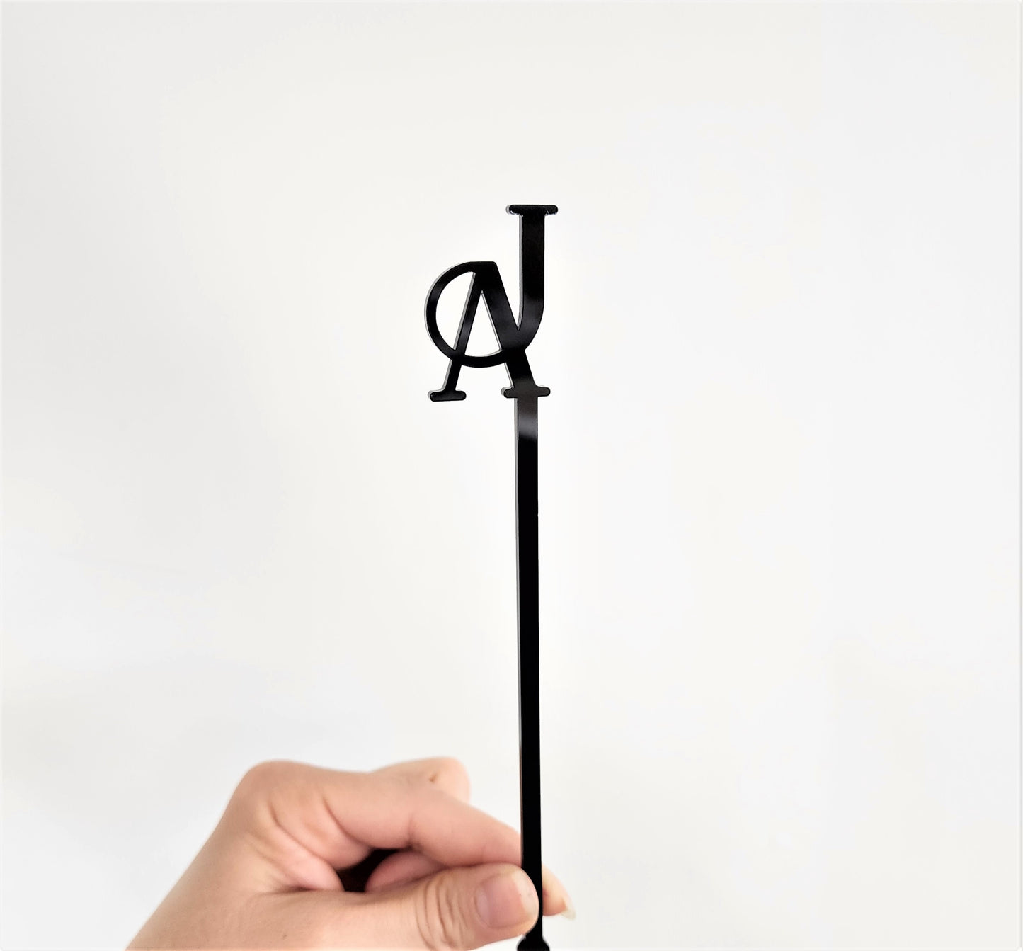 Wedding Drink stirrers - Custom Logo in solid color