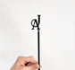 Wedding Drink stirrers - Custom Logo in solid color