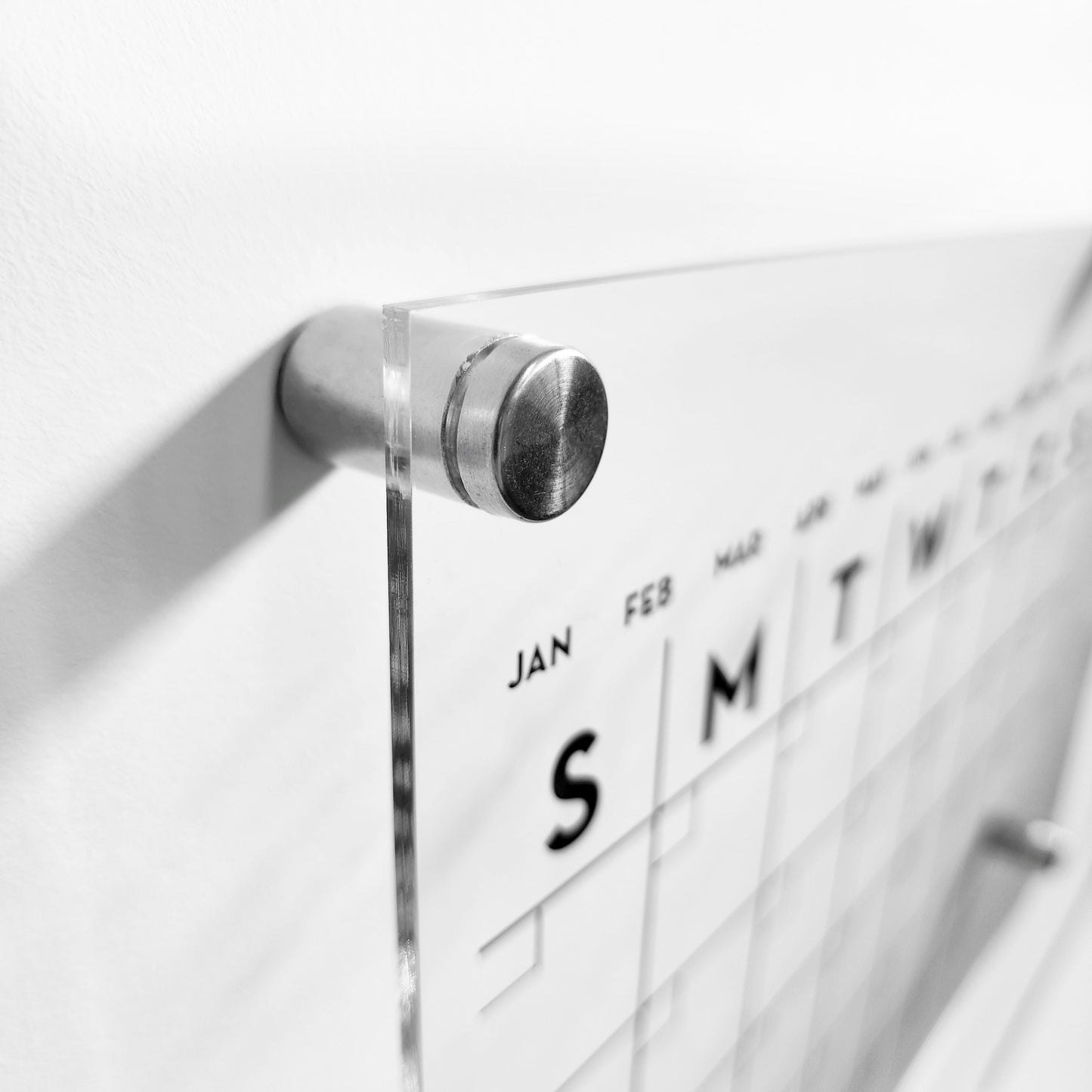 Wall Acrylic Planner - Monthly + Notes + Menu
