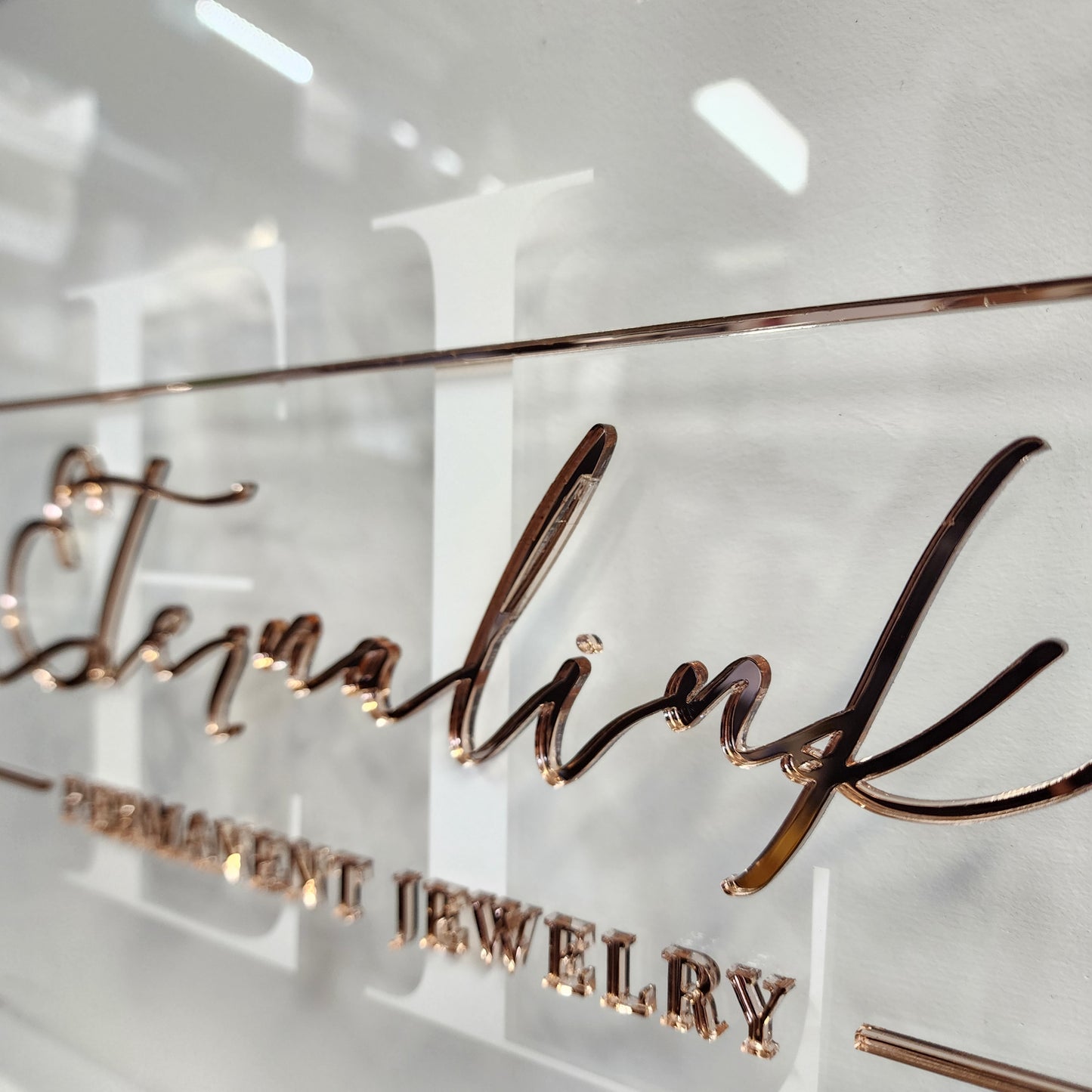 Custom Personal Branding Sign