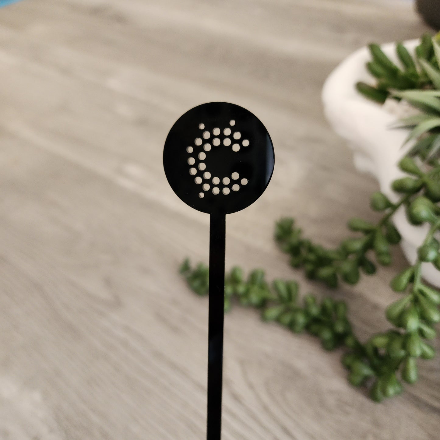 Wedding Drink stirrers - Custom Logo in solid color