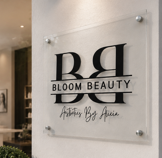 Custom Acrylic Signs for Business