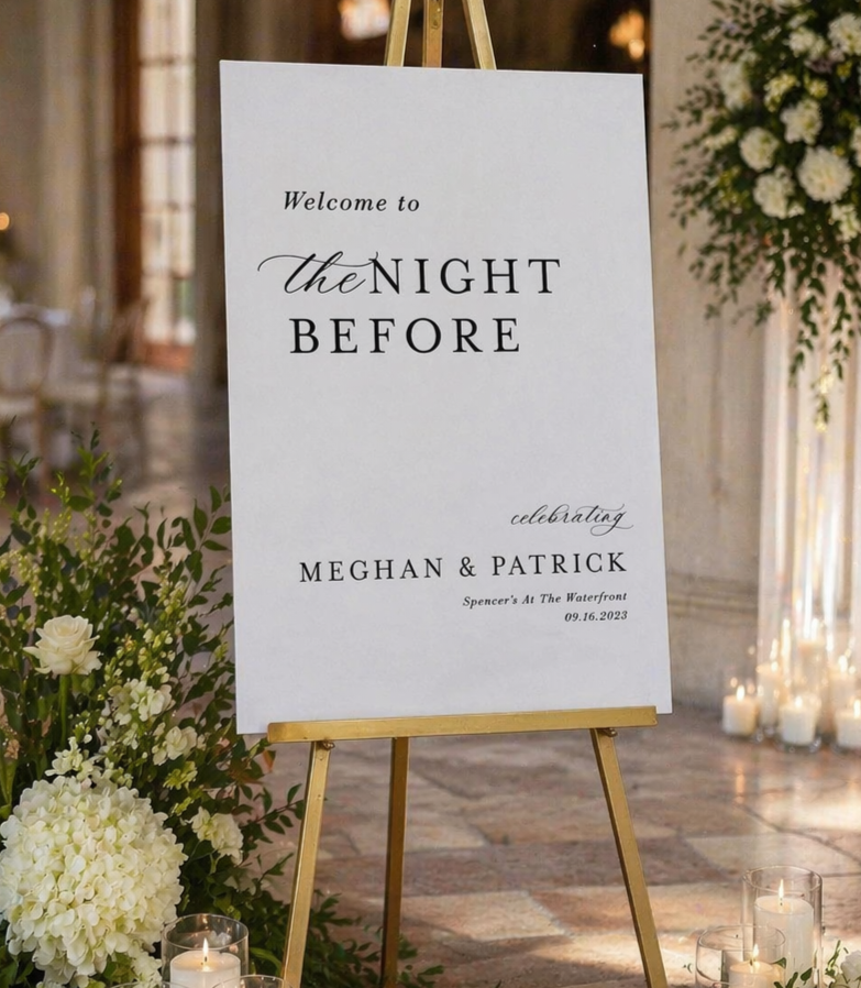 Welcome Wedding Signs