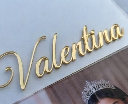 Custom Acrylic Sign with Printed Photo