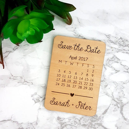 Tags - Save the Date (magnets)
