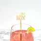Acrylic Wedding Drink Stirrers, Cocktail Party Sticks