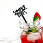 Acrylic Wedding Drink Stirrers, Cocktail Party Sticks