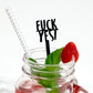 Acrylic Wedding Drink Stirrers, Cocktail Party Sticks