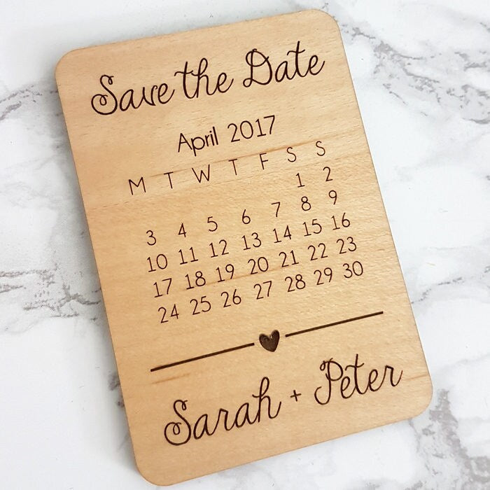 Tags - Save the Date (magnets)
