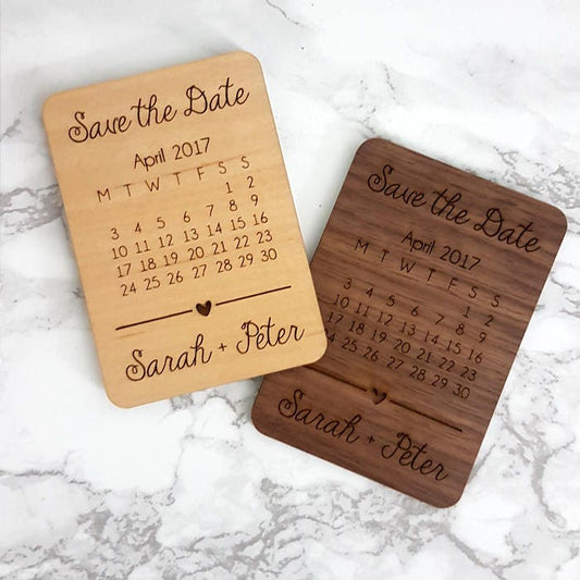 Tags - Save the Date (magnets)
