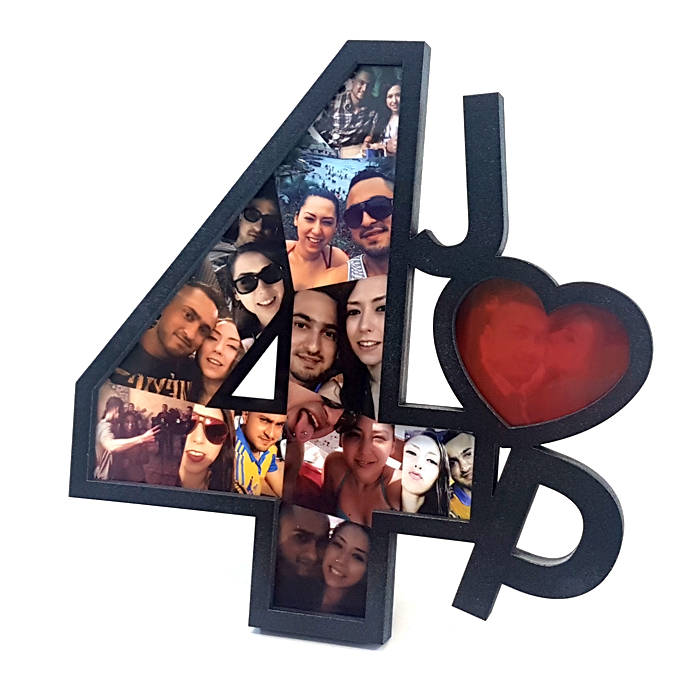 Anniversary Gift, Photo frame, anniversary frame, Original gift, Couple memorabilia, Photo collage, Anniversary Gifts for Him