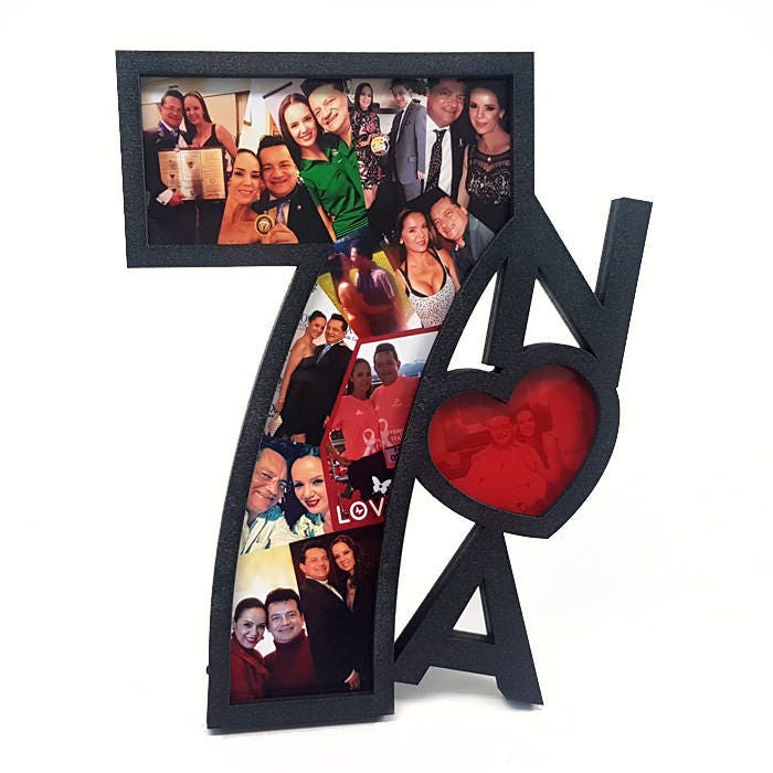 Anniversary Gift, Photo frame, anniversary frame, Original gift, Couple memorabilia, Photo collage, Anniversary Gifts for Him