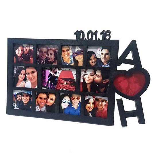 Photo Frame, anniversary gift, photoframe, custom frame, personalized gifts, anniversary present, couples gifts, boyfriend gift, couples