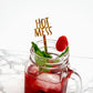 Acrylic Wedding Drink Stirrers, Cocktail Party Sticks