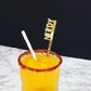 Custom Acrylic Drink Stirrers, Personalized Cocktail Sticks, Party Decor