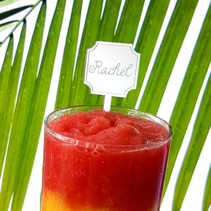 Personalized Acrylic Drink Stirrers, Custom Cocktail Sticks, Party Decor