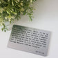 Wallet Insert Card, Gifts for him, Customized wallet card, Personalized wallet insert, Anniversary Gifts for Him, Mothers day gifts