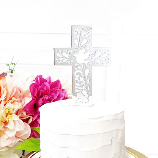 Baptism Cake Topper, Baby Shower Cake Topper, first communion cake topper, cross cake topper, Cake Topper, Baby Shower, baby Ornament