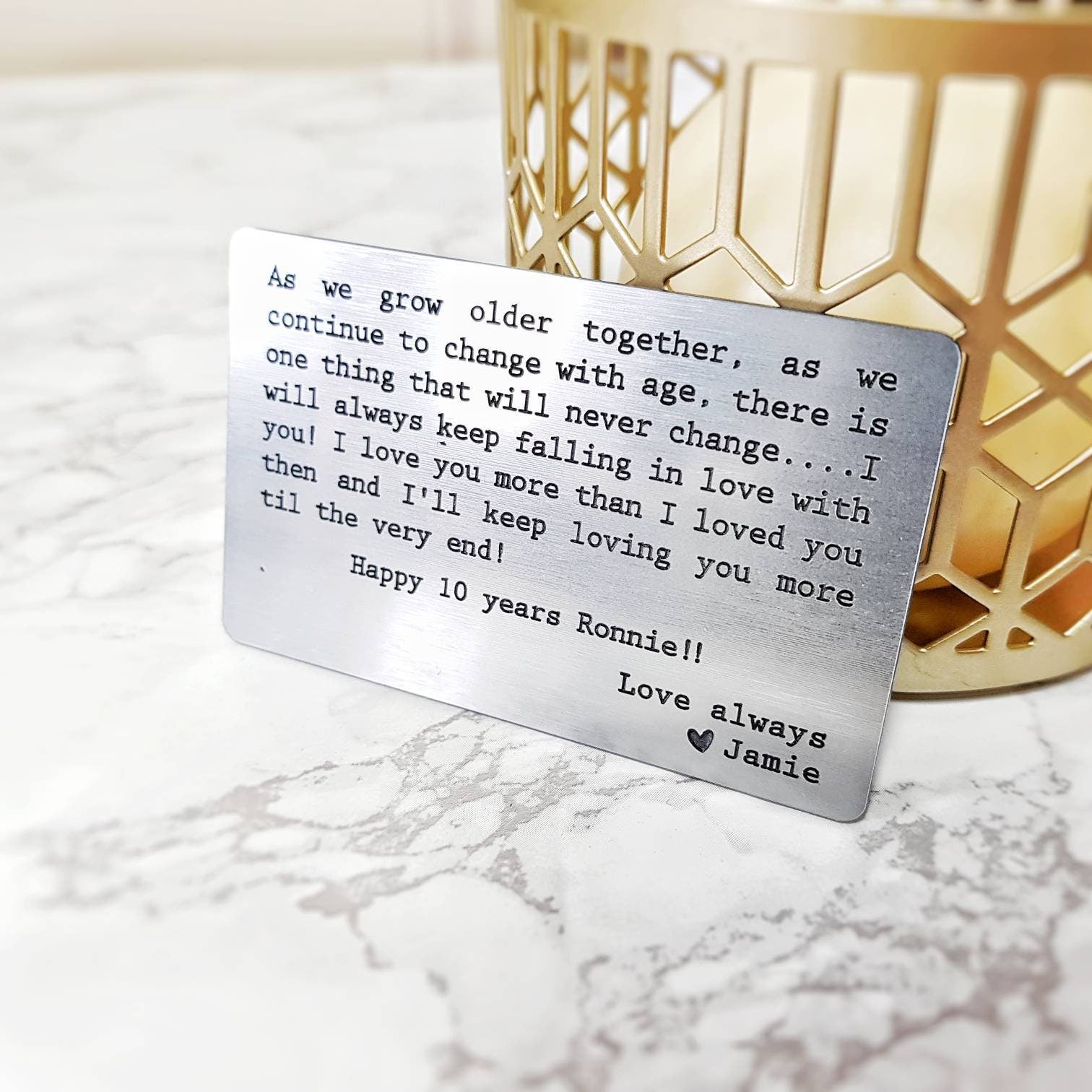 Wallet Insert Card, Gifts for him, Customized wallet card, Personalized wallet insert, Anniversary Gifts for Him, Mothers day gifts