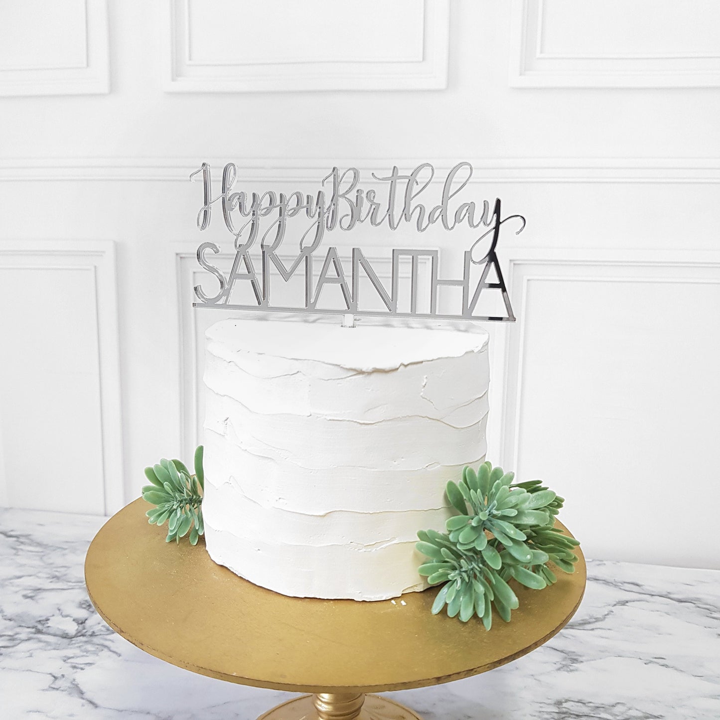 Name Cake Topper, Birthday Cake Topper, Custom Cake Topper, Custom Birthday Cake Topper, 30 years cake topper, Birthday cake ornament