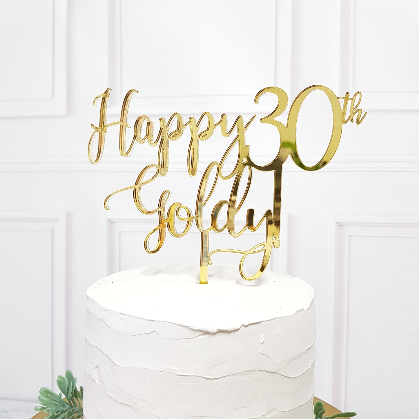 Name Cake Topper, Birthday Cake Topper, Custom Cake Topper, Custom Birthday Cake Topper, 30 years cake topper, Birthday cake ornament