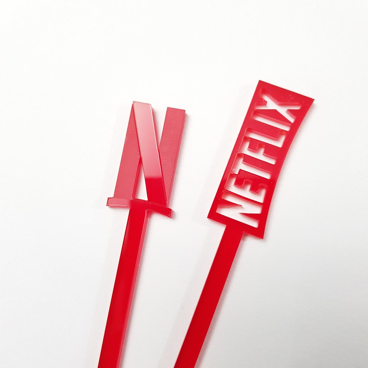 Custom Logo Acrylic Drink Stirrers, Corporate Branding