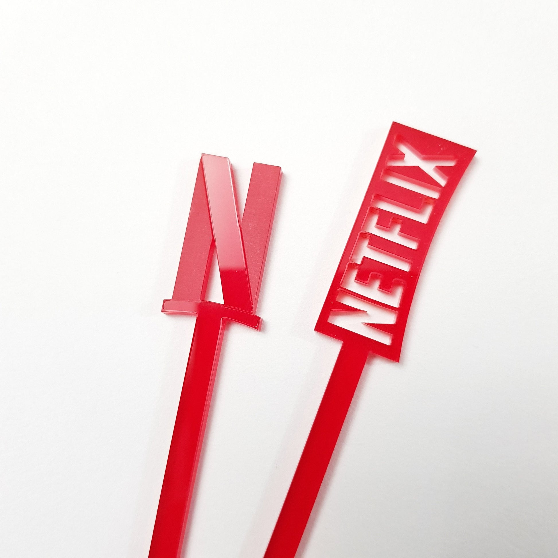 Custom Logo Acrylic Drink Stirrers, Corporate Branding