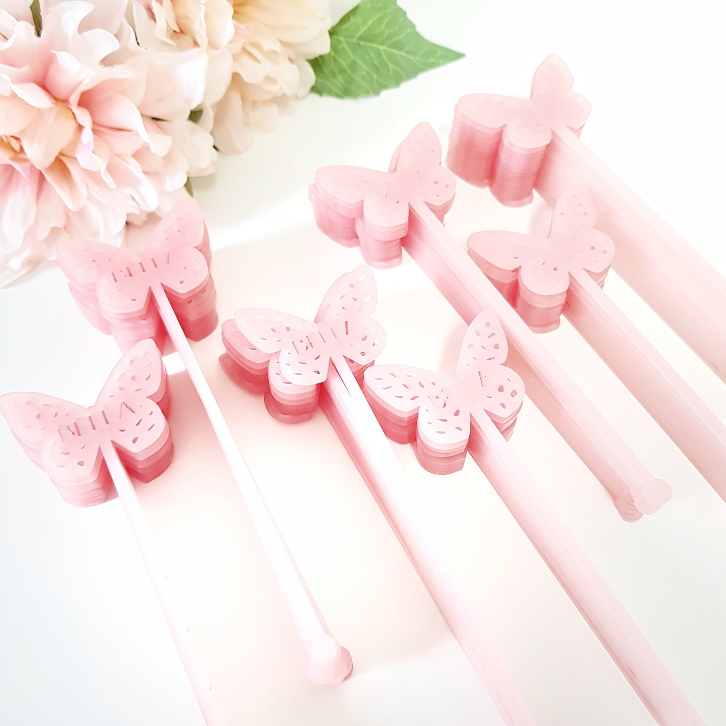 Butterfly Drink stirrers, Cocktail stirrers, custom Stirrers, Drink Stirrers, Baptism Drink Stirrers, Cocktail Stick, Party Sticks
