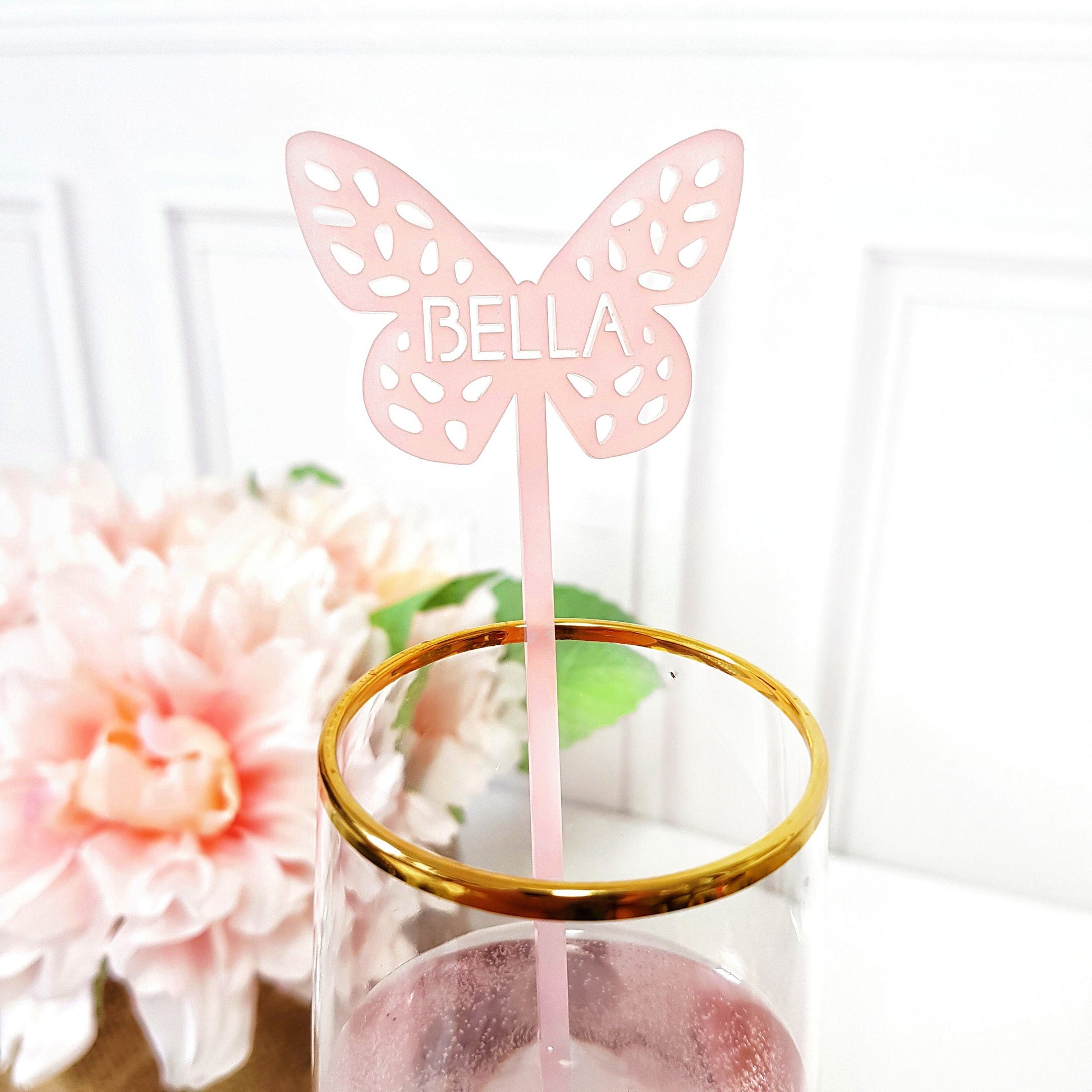 Butterfly Drink stirrers, Cocktail stirrers, custom Stirrers, Drink Stirrers, Baptism Drink Stirrers, Cocktail Stick, Party Sticks