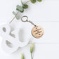 Custom keychain, Anniversary gift, couple gift, Anniversary keychain, wood keychain, gifts for him, gifts for her, keyring