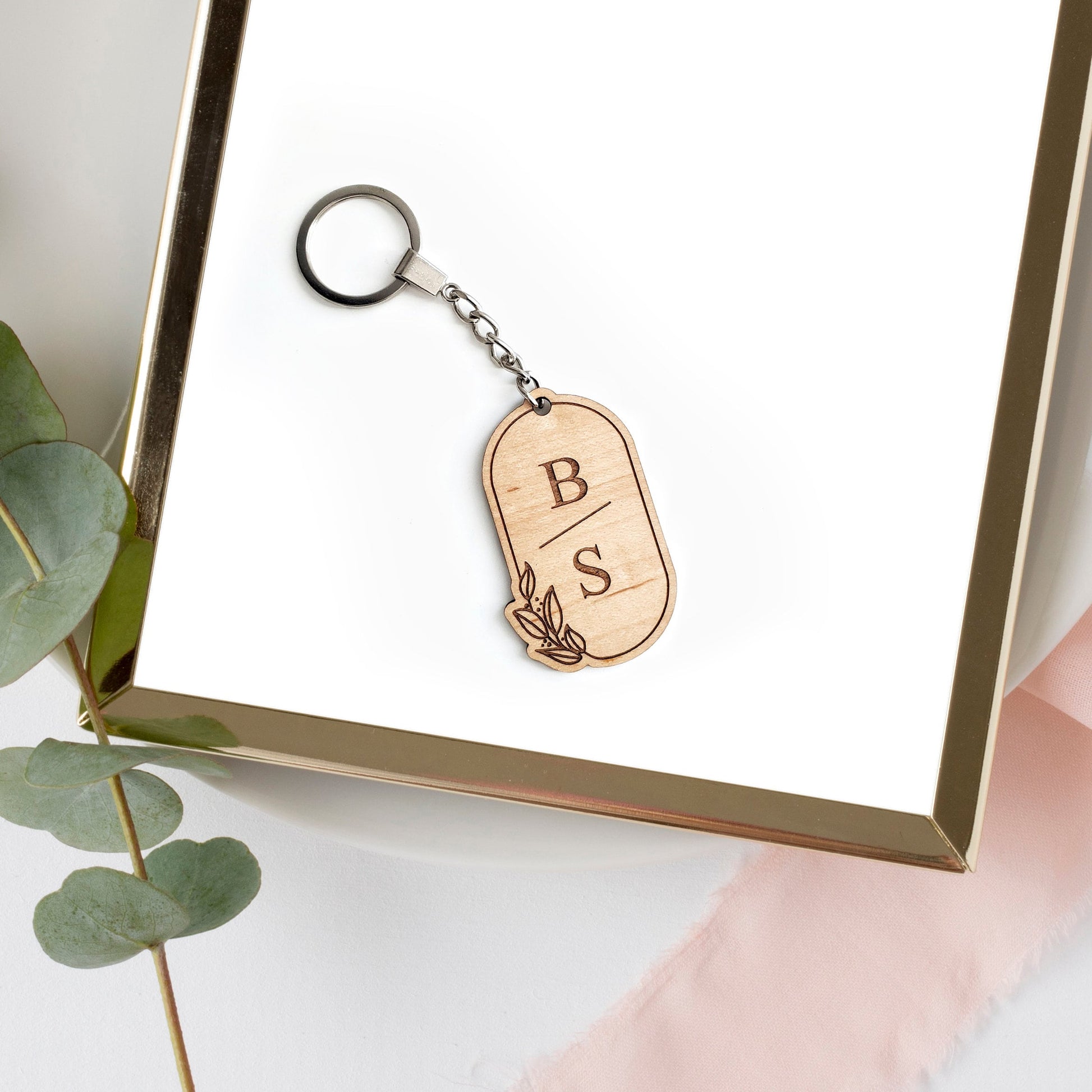 Custom keychain, Anniversary gift, couple gift, Anniversary keychain, wood keychain, gifts for him, gifts for her, keyring
