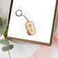 Custom keychain, Anniversary gift, couple gift, Anniversary keychain, wood keychain, gifts for him, gifts for her, keyring