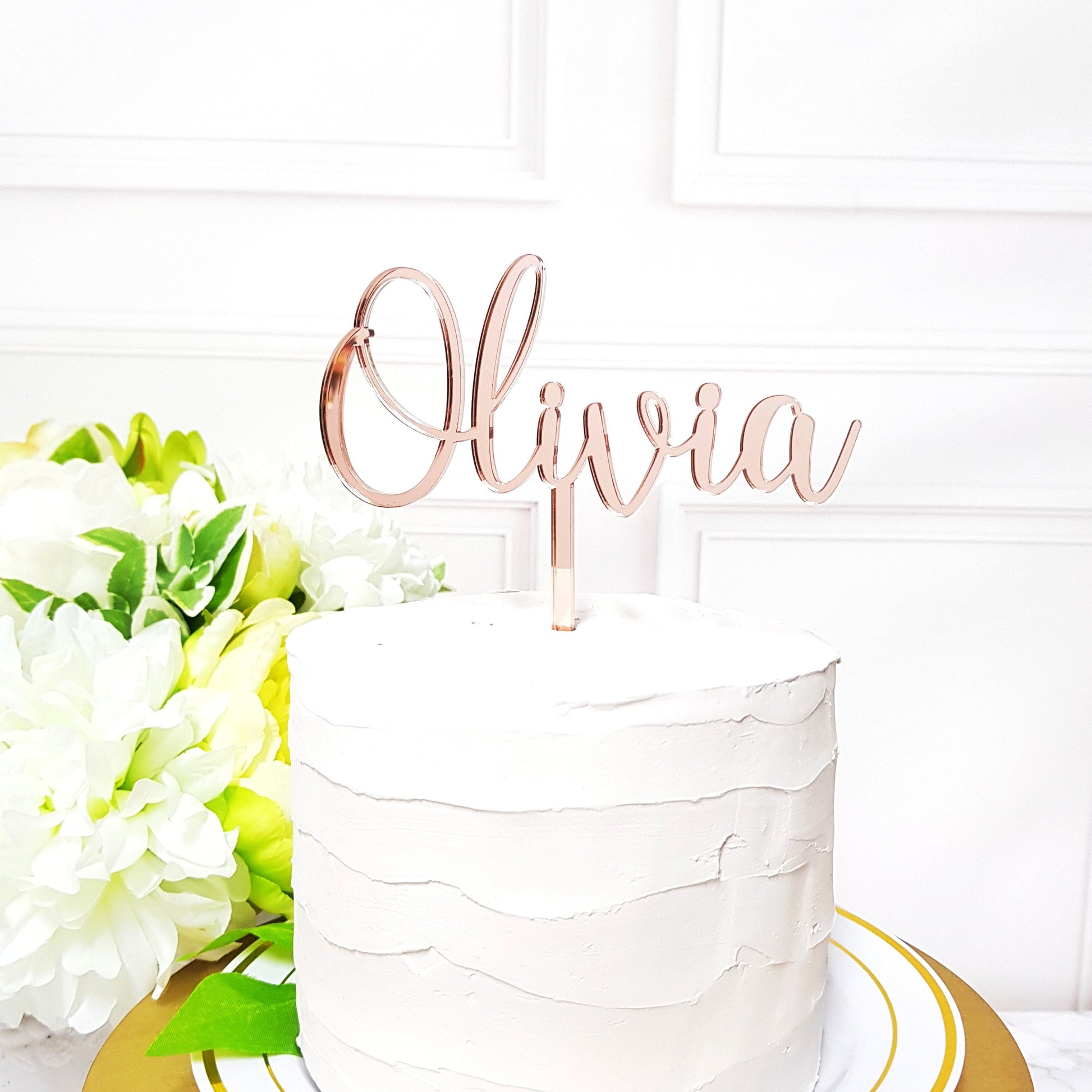 Personalized name cake topper, custom name cake topper, birthday cake topper, custom word cake topper