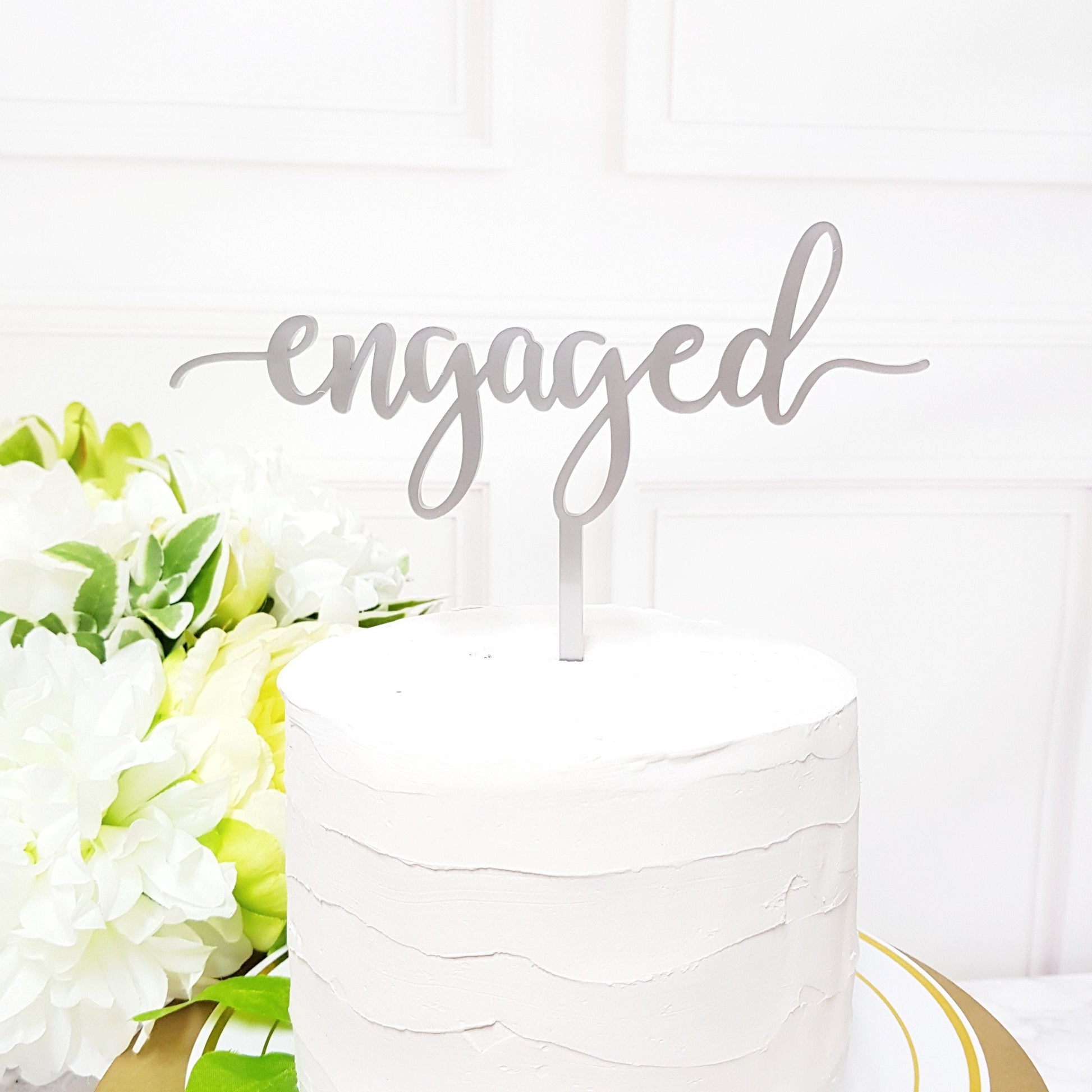 Engaged Cake Topper, Wedding Cake Topper, anniversary Cake Topper, Forever Cake Topper, custom Cake Topper, soul mates cake topper