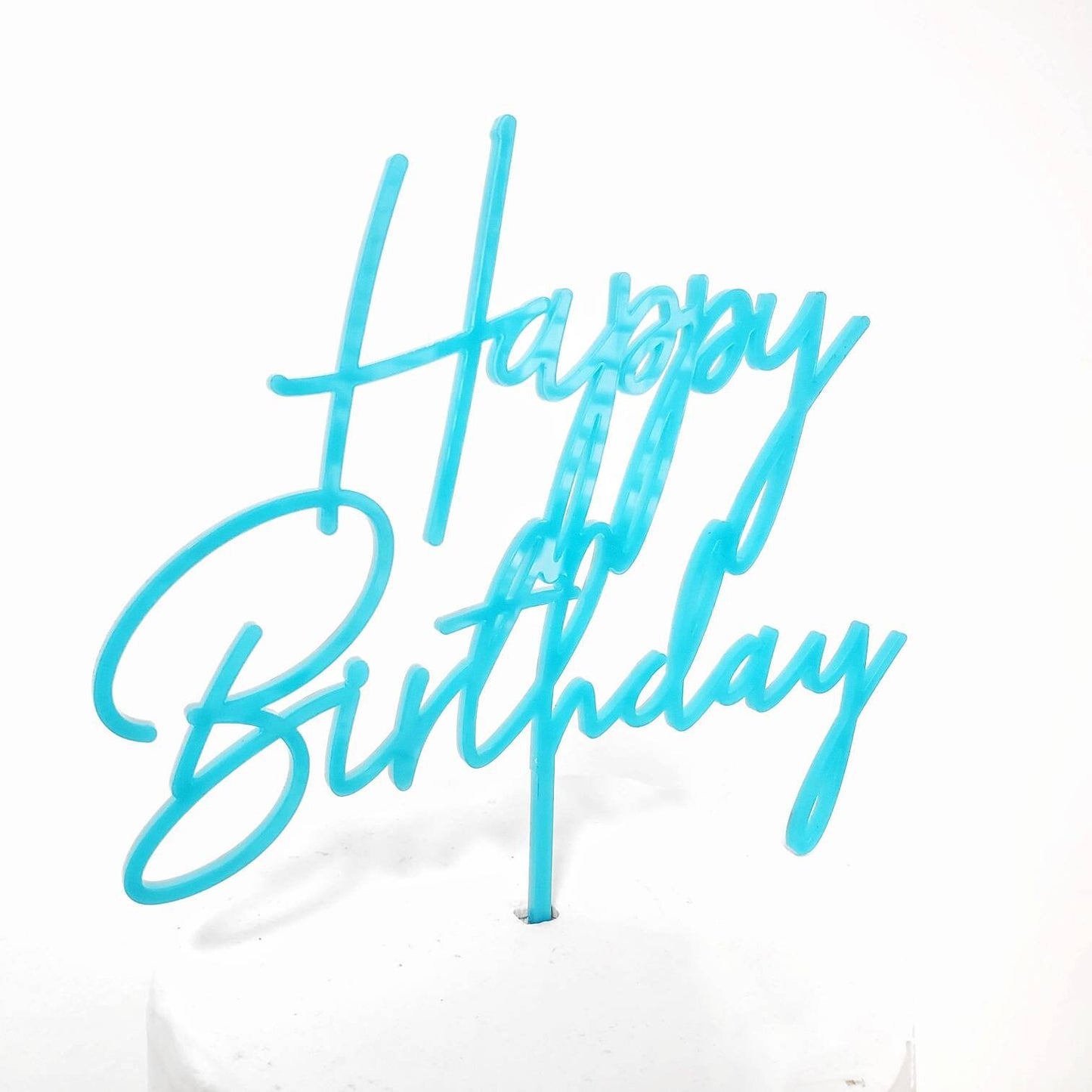 Birthday Cake Topper, Happy Birthday Cake Topper, Milestone Birthday, Anniversary Cake Topper, Birthday Cake ornament