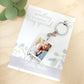 Personalized Photo Keychain, Custom Acrylic Anniversary Gift