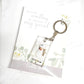 Personalized Photo Keychain, Custom Acrylic Anniversary Gift