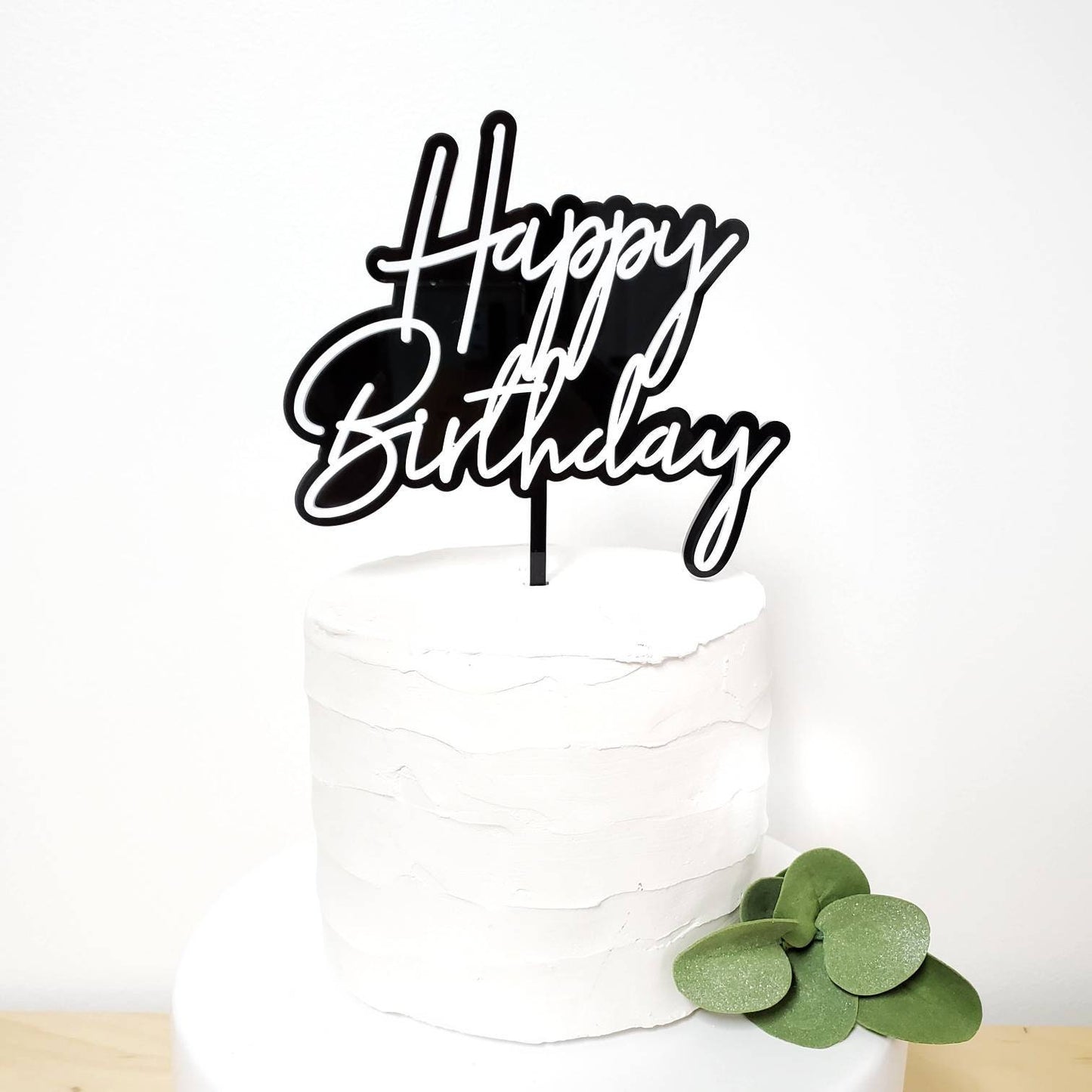 Birthday Cake Topper, Happy Birthday Cake Topper, Milestone Birthday, Anniversary Cake Topper, Birthday Cake ornament
