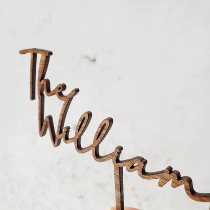 Last name Cake Topper, custom Cake Topper, personalized cake Topper, Wedding Cake Topper, Mr & Mrs Cake Topper, Mr and Mrs