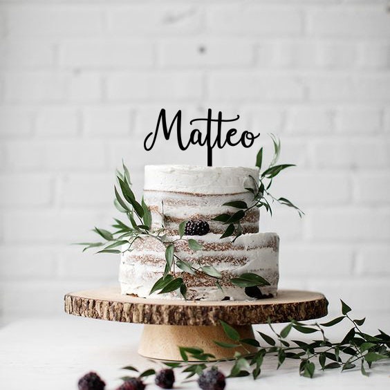 Personalized God Bless Cake Topper, God Bless Cake Topper, Baptism Cake Topper, Christening Cake Topper, Communion Cake Topper, God Bless