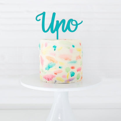 One Cake Topper, 1 year Cake Topper, Milestone Birthday, Anniversary Cake Topper, 1st Birthday Cake Topper, personalized cake topper
