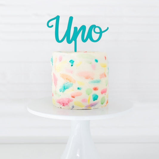 One Cake Topper, 1 year Cake Topper, Milestone Birthday, Anniversary Cake Topper, 1st Birthday Cake Topper, personalized cake topper