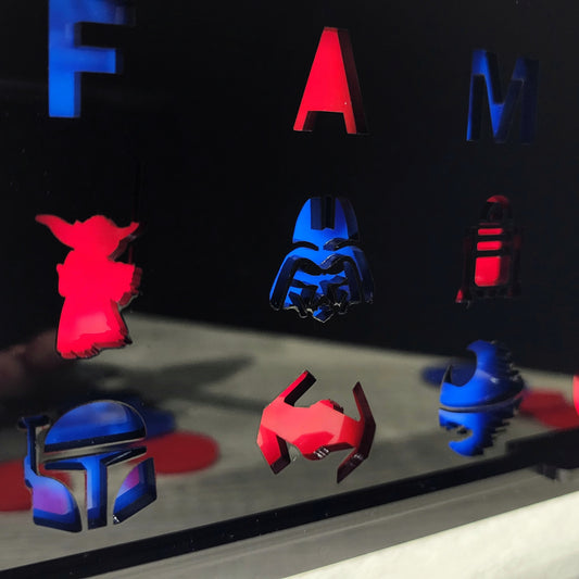 Four in a row, Star Wars game, personalized gift, Star Wars gift, Gifts for him, Gifts for Her, Personalized Board games, Valentines gifts