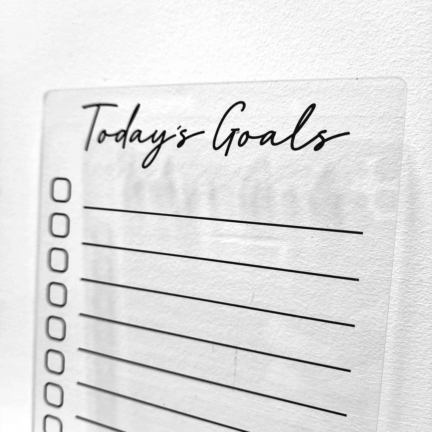 Desk Acrylic Planner, To Do List Planner, Dry Erase Board, Dry Erase Calendar, Custom planner, Acrylic Planner, Desk Calendar, Notes Acrylic