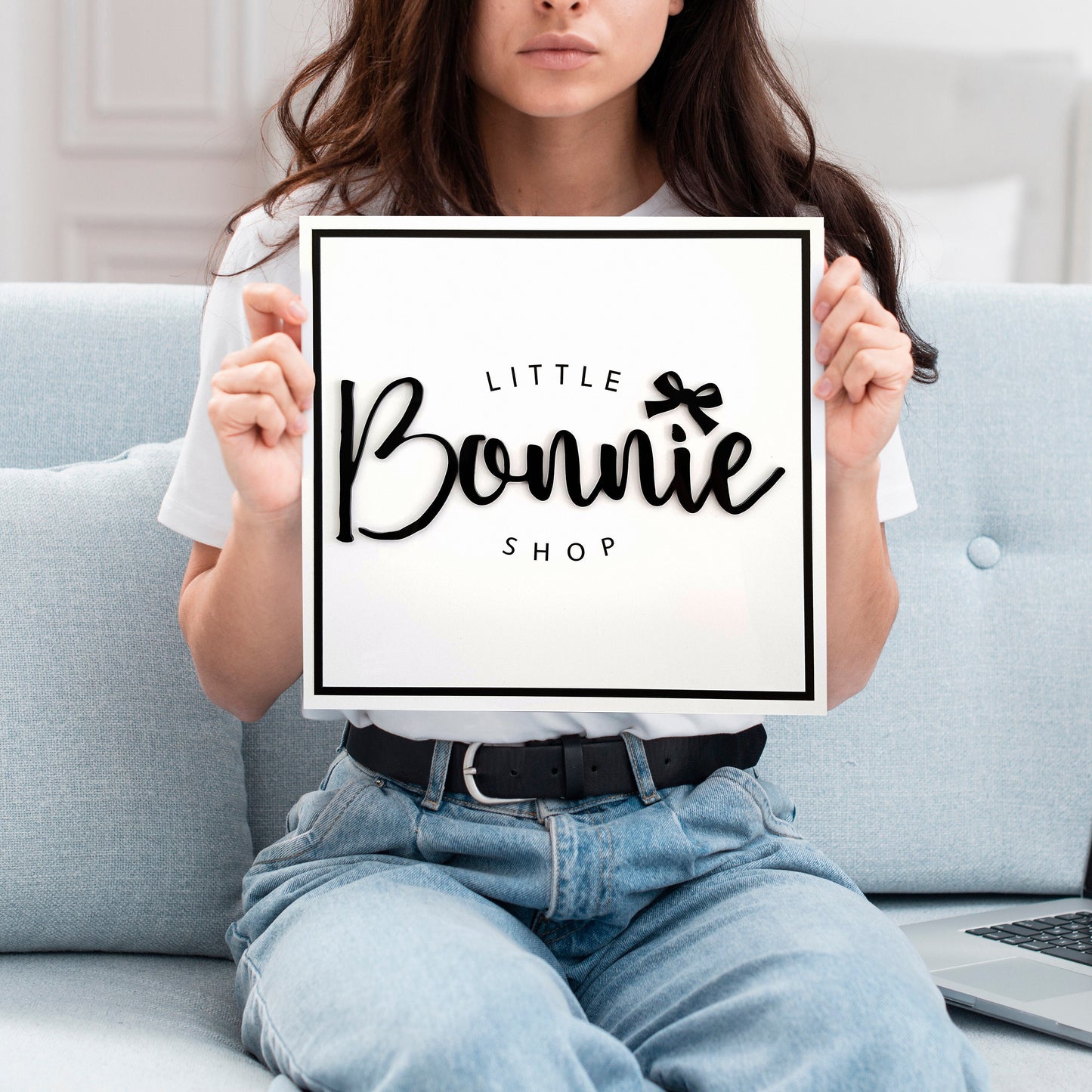 Business Sign - Acrylic Sign - Logo Sign - Small Business Sign - Acrylic plaque - Wall Sign - Store Sign - Boutique Sign