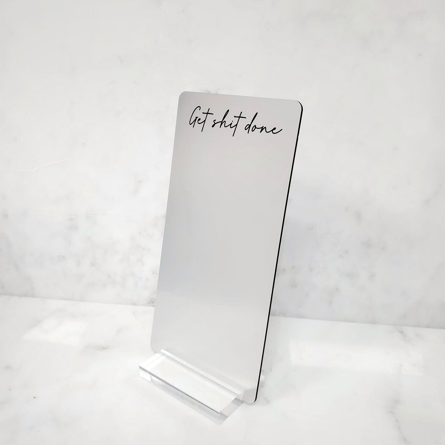 Desk Planner | To Do List Board | dry erase board | acrylic board | office decor | housewarming gift | Acrylic Notes | Desk Planner